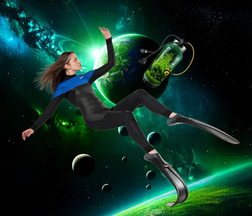 ADAY TRIP TO A GALAXY ダイビングそれは異次元への旅